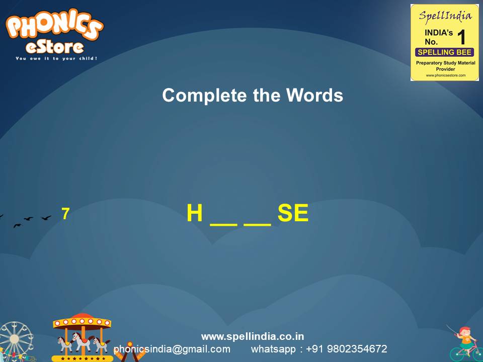 spell-bee-competition-exam-class-1-2-3-4-5-words